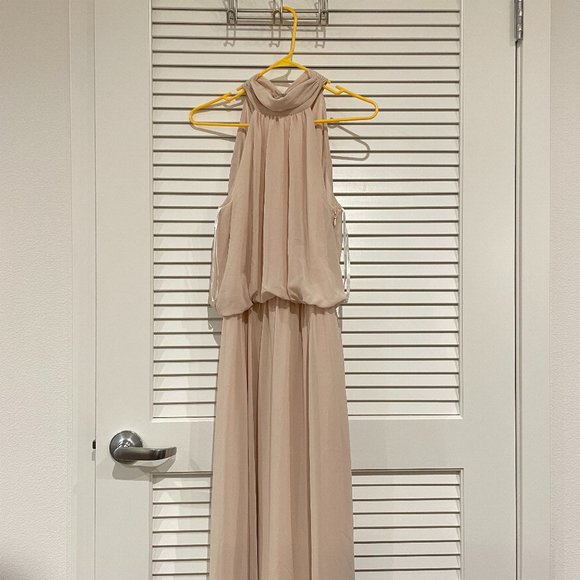 Bill Levkoff Dresses & Skirts - Lefkoff Bridesmaid Dress High Neck